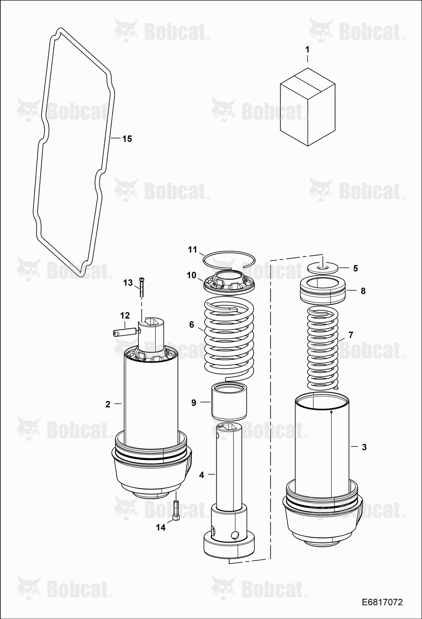 Repair Kit Spring Leg
