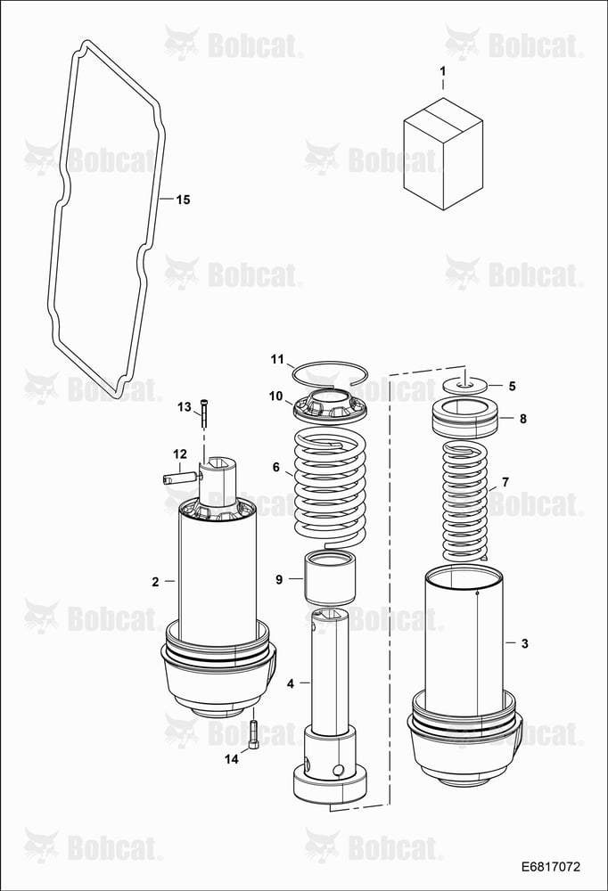 Repair Kit Spring Leg