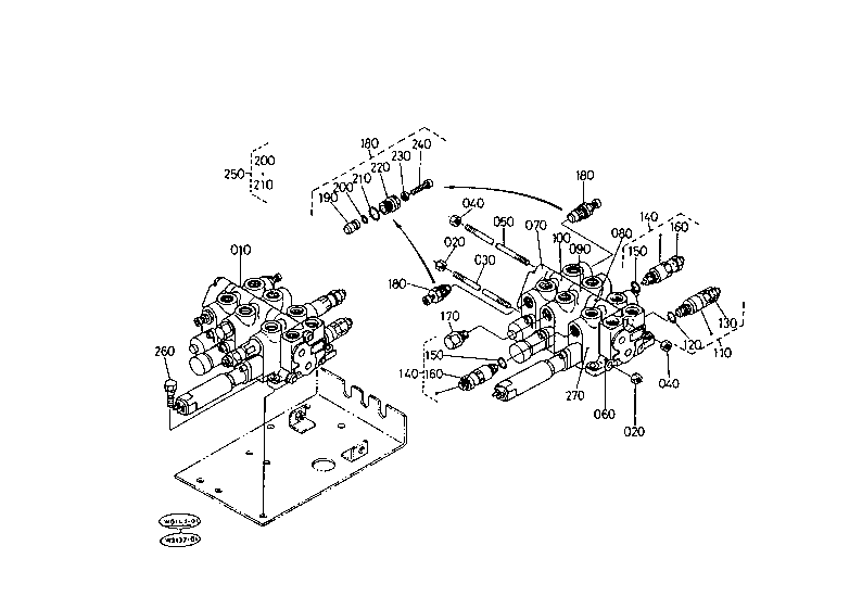 Control Valve (Component Parts) [Auto Leveler]