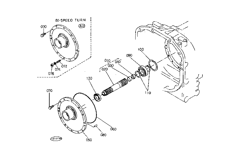 Propeller Shaft (Dual Speed)