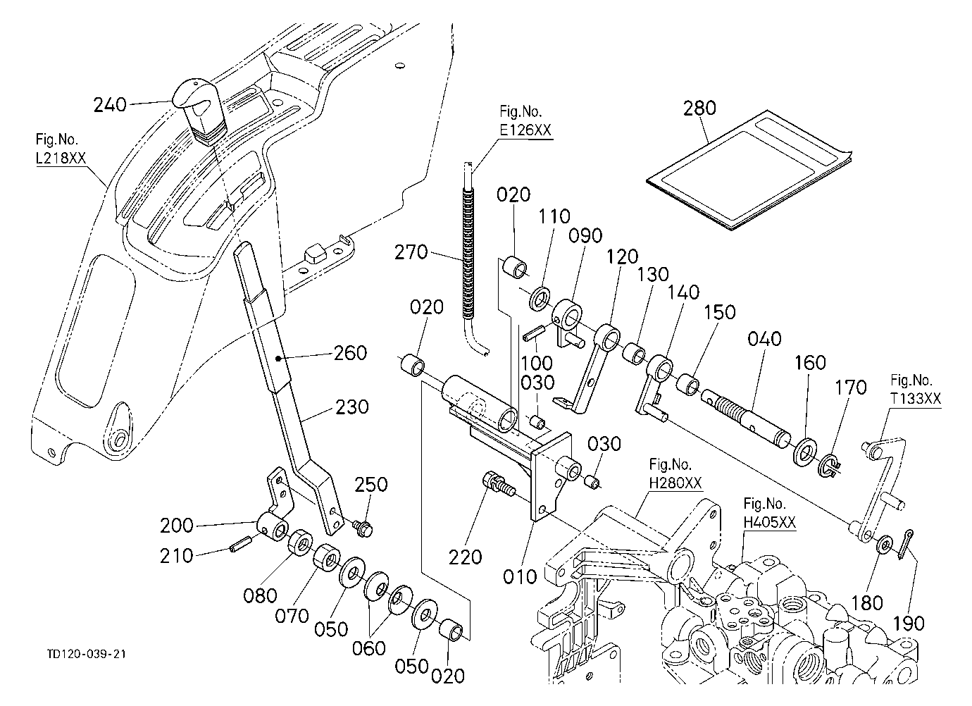 Position Control Lever (With Draft) (W/G No.L8317)