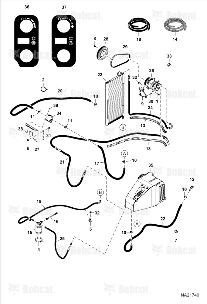 Heater & A/C (HVAC Hoses)