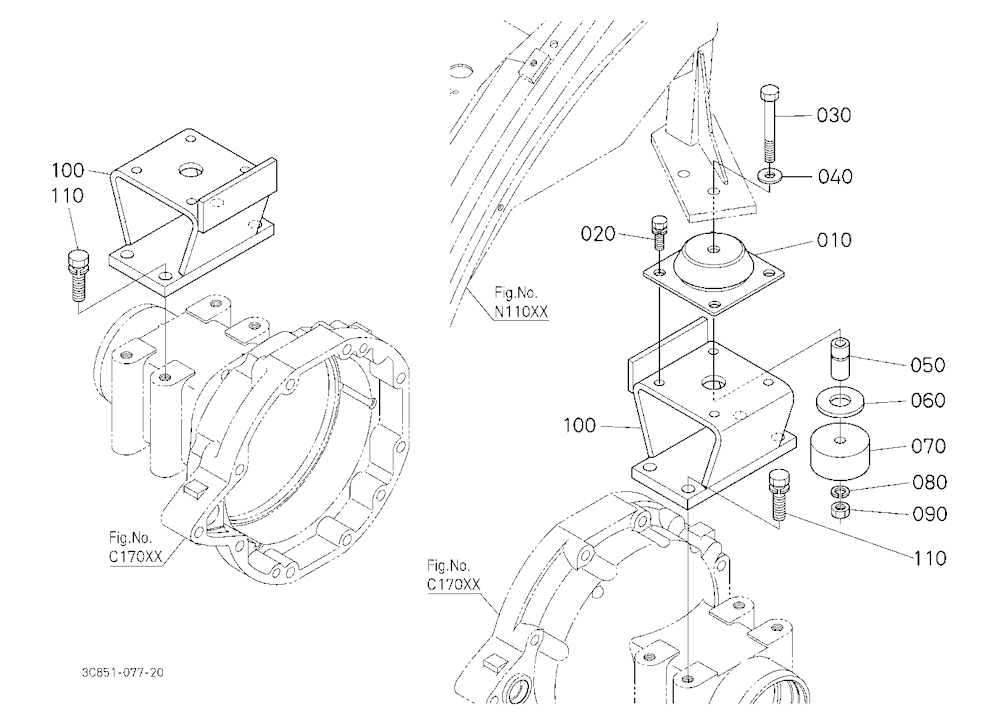 Cab Bracket Rear [Except [Pc]]