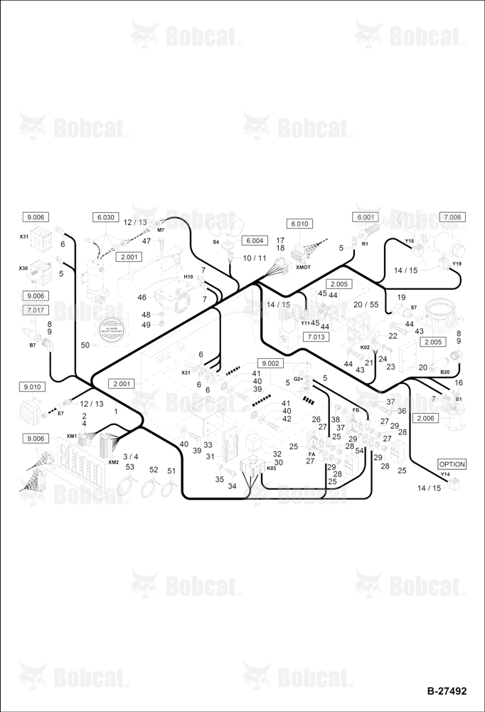 Electric Installation - Machine 120000A96 - 120000A2841
