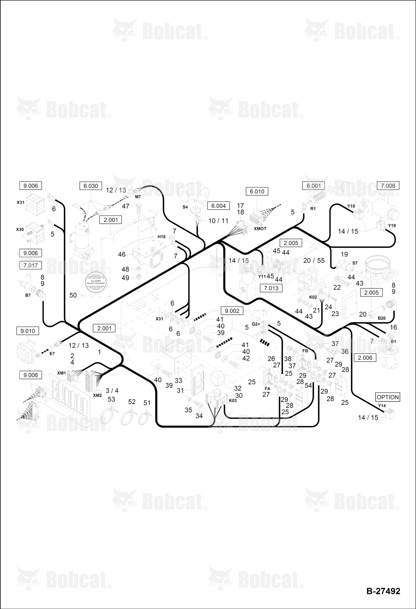 Electric Installation - Machine  120000A96 - 120000A2841