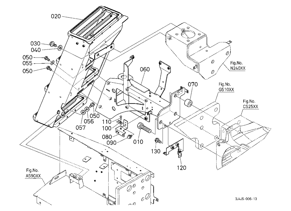 Step Rh [Front Rigid Type Axle]