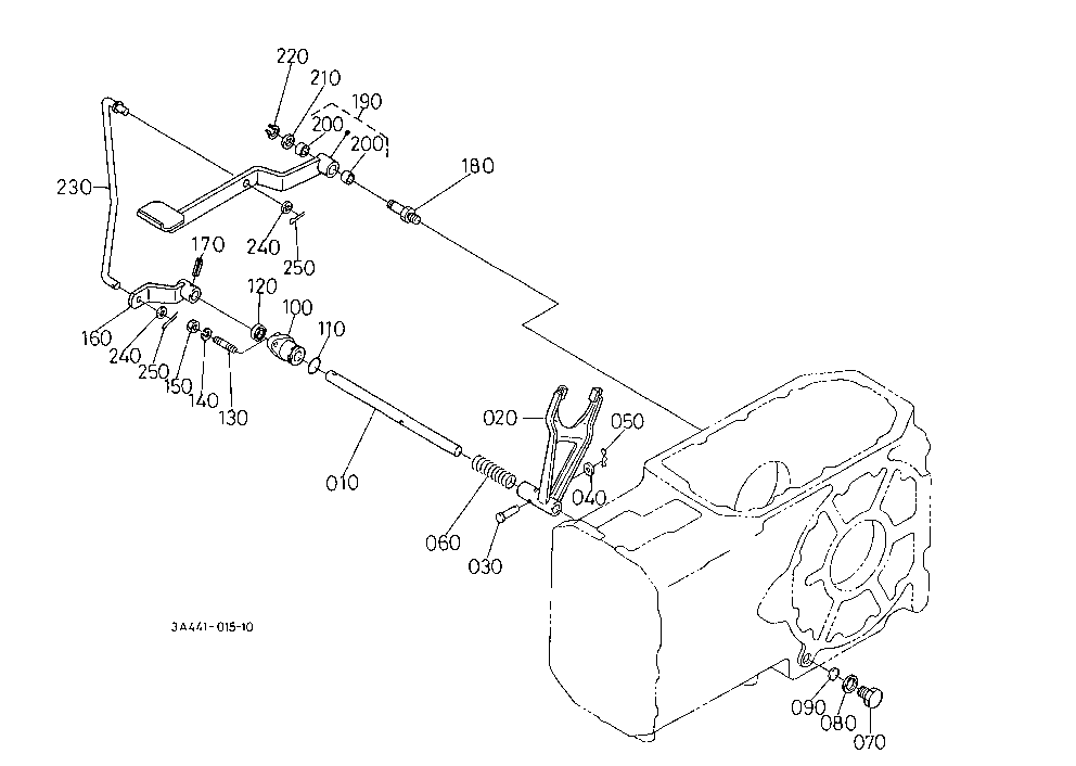 Differential Lock Pedal