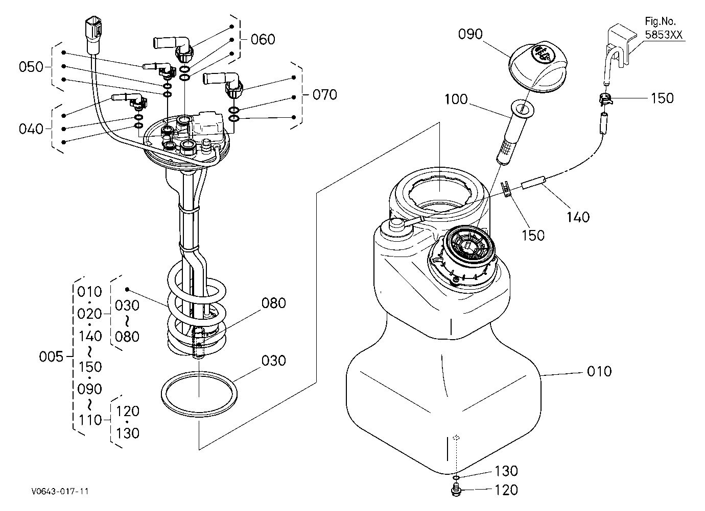 Diesel Exhaust Fluid Tank [Component Parts]