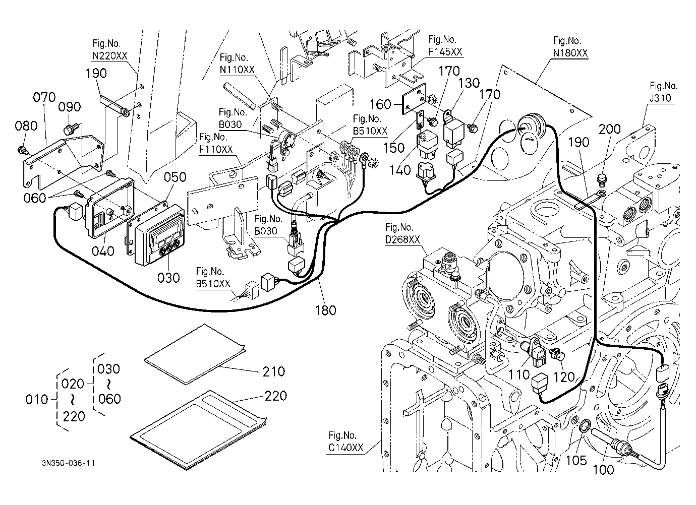 Pto Rpm/Travel Speed Monitor Kit (W/G No.M9279) [O