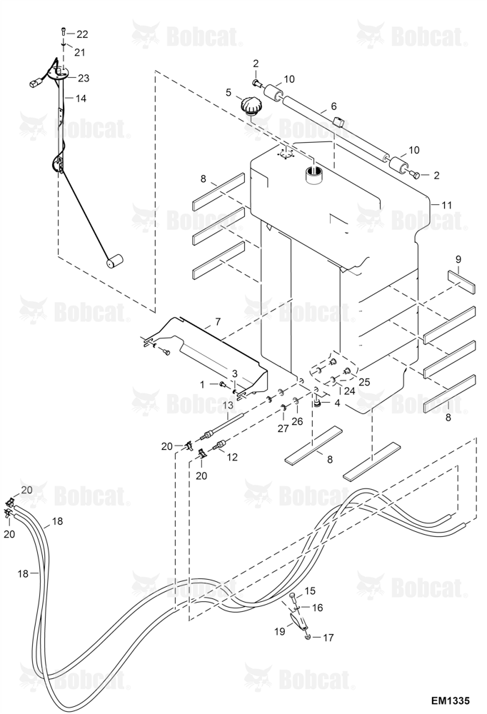 Fuel Tank Installation  A8G811001 - A8G812999, A8G911001 - A8G912999