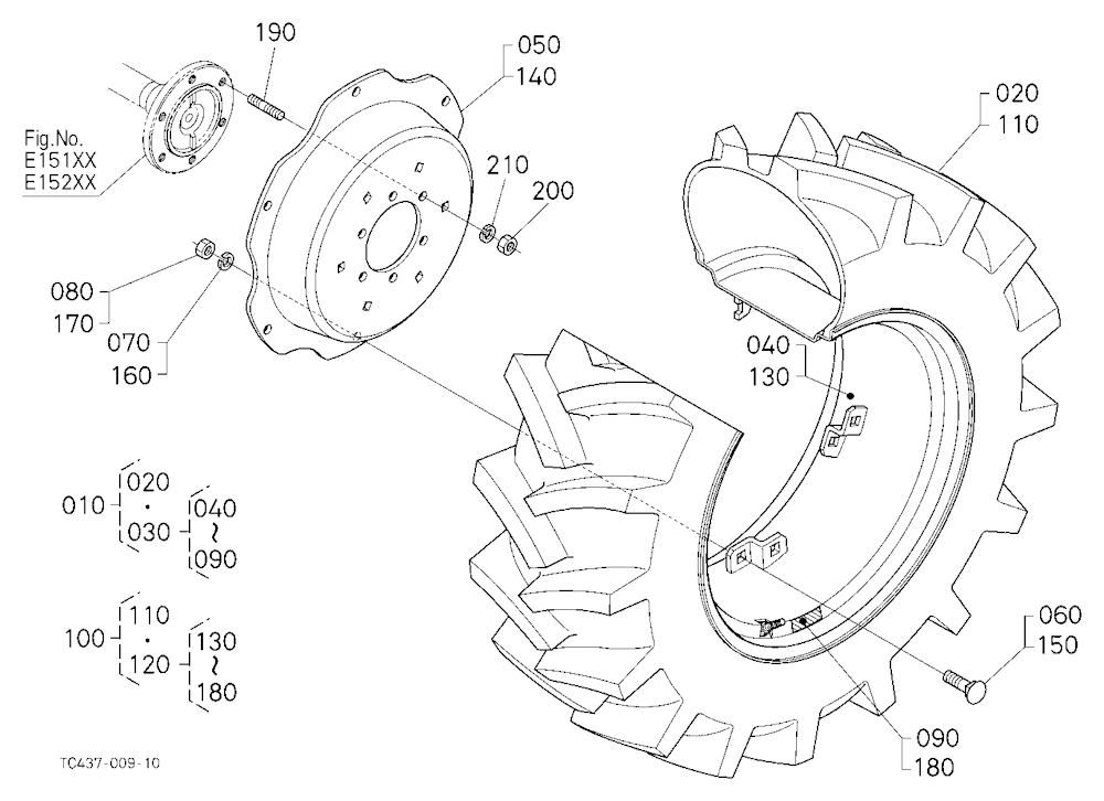 Rear Wheel (14.9-24 R1)