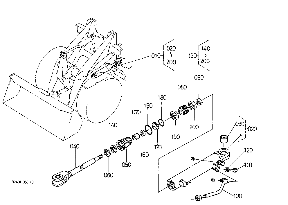 Steering Cylinder [Component Parts]