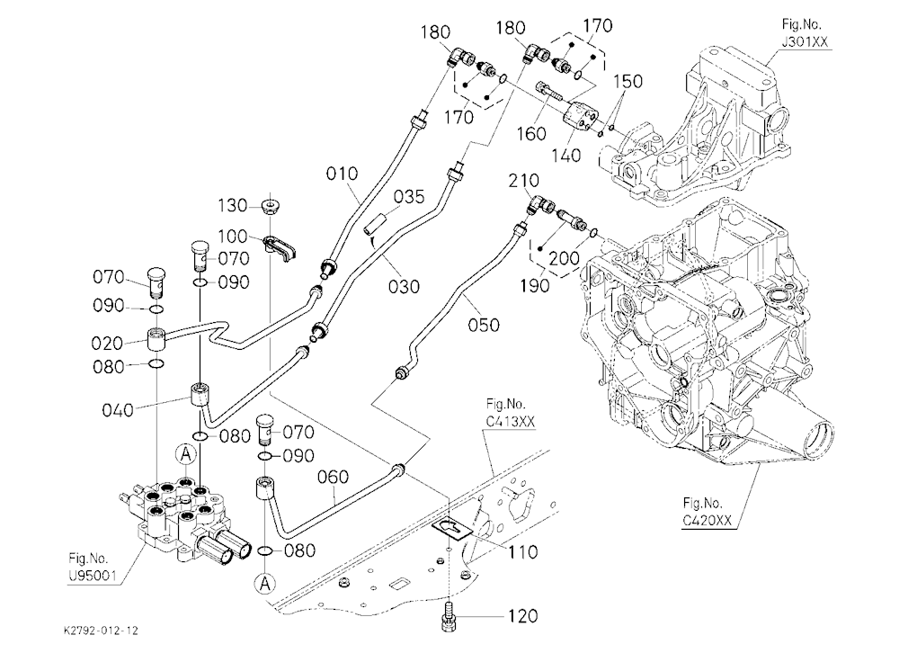 Front Control Valve Kit (Oil Line) 2 [Option]