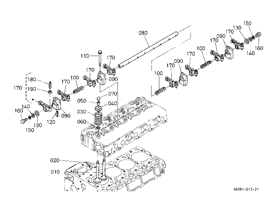 Valve And Rocker Arm