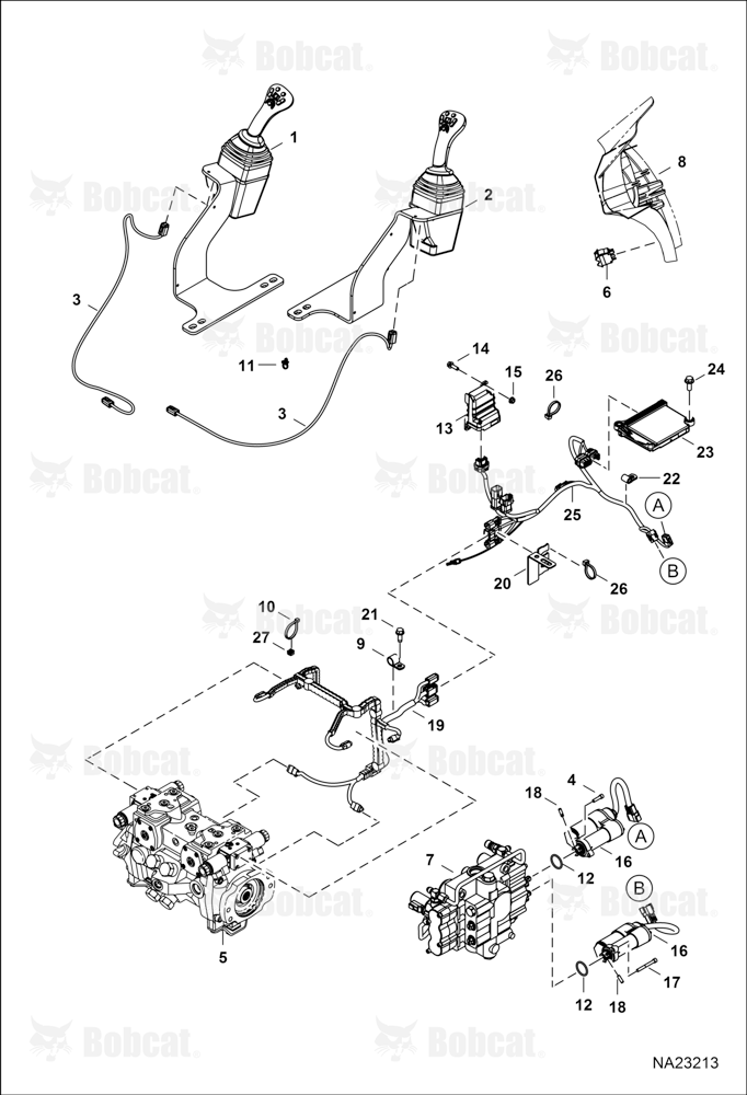 Controls Electrical (Joystick Control) (1 Connection ACS Controller)