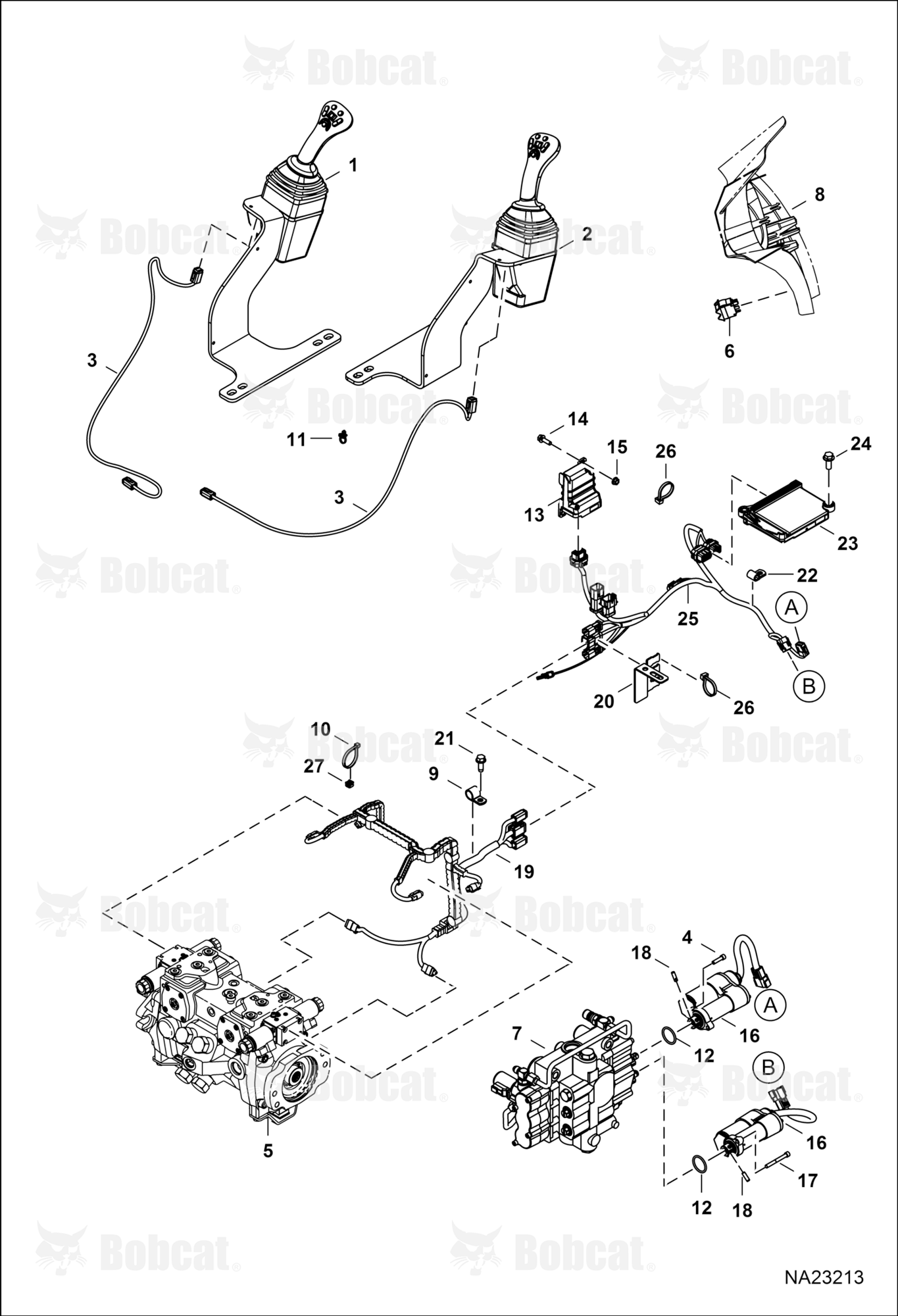 Controls Electrical (Joystick Control) (1 Connection ACS Controller)