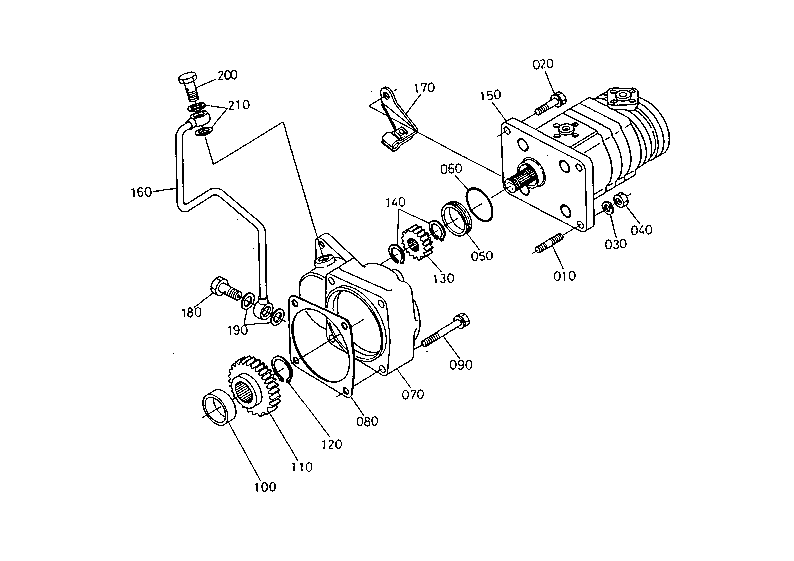 Hydraulic Pump (Manual Shuttle)