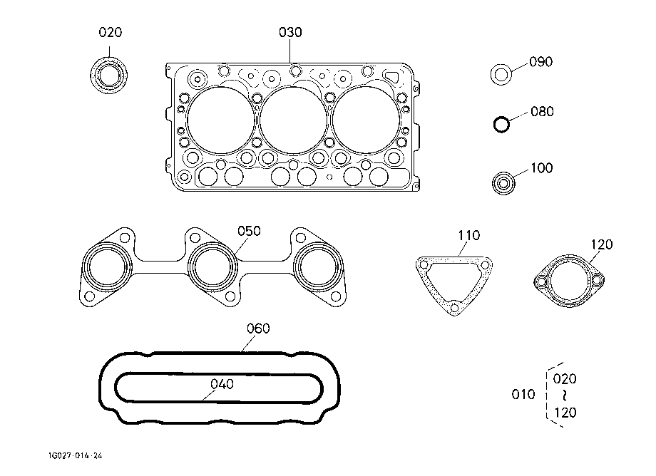 Upper Gasket Kit [Option]