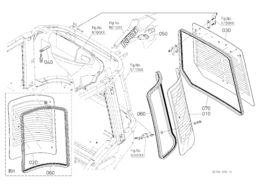 Rear Defogger Kit 2 (Glass) [Option]