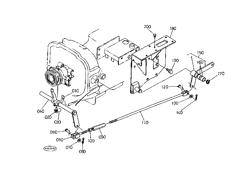 Pto Clutch Fork