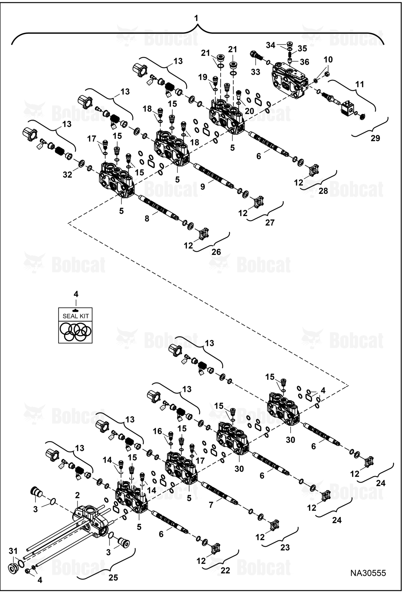 Hydraulic Control Valve (ISO)