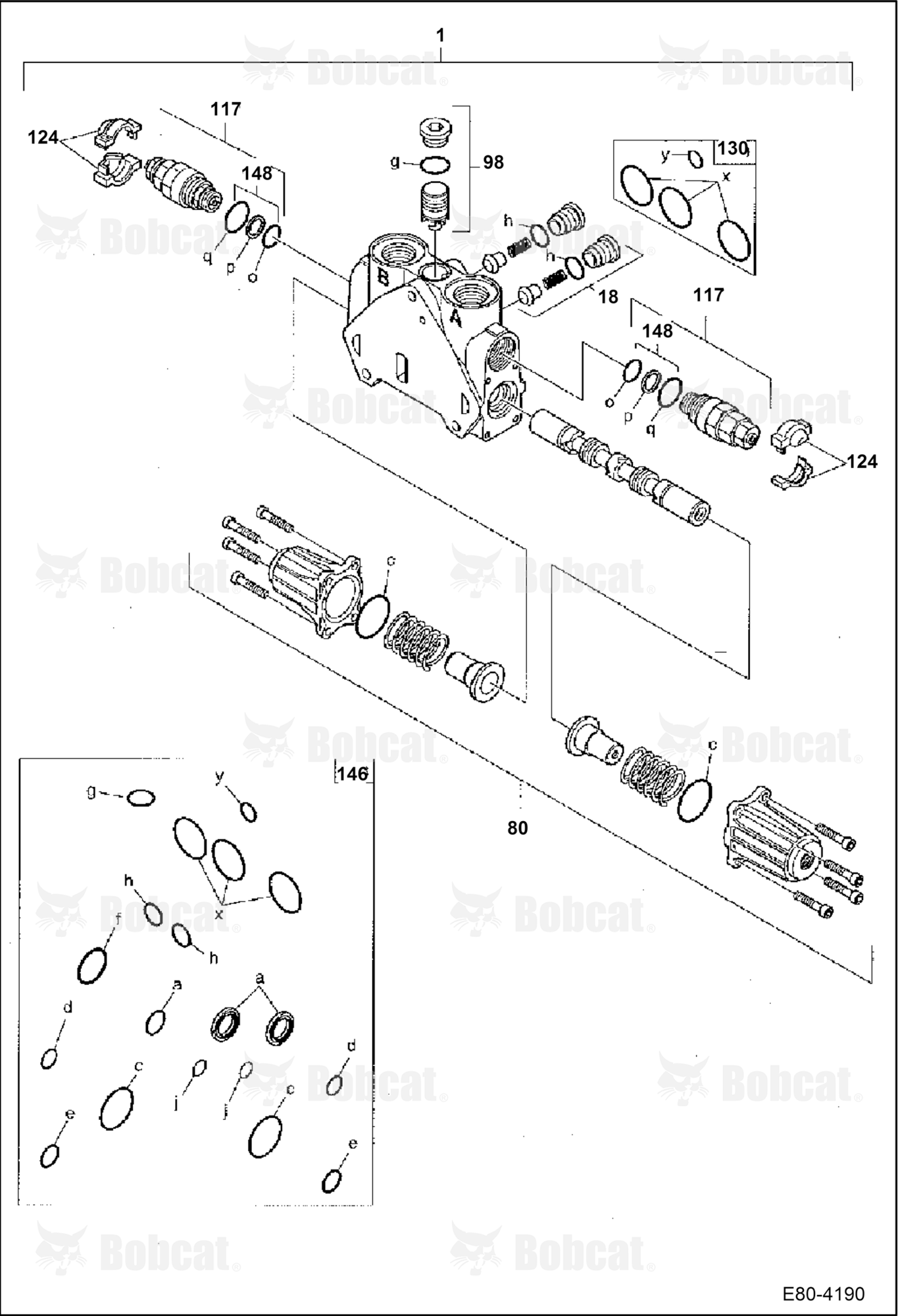 Valve Section (Bucket Section)