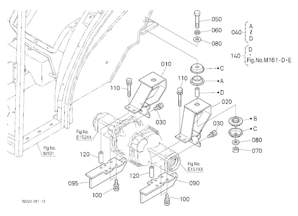 Cab Bracket Rear [Cab Type]