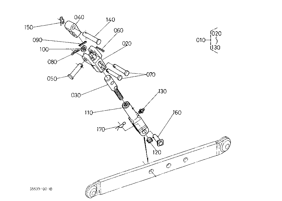 Hydraulic Lift Link 4 (Lift Rod Lh) [Old Type]