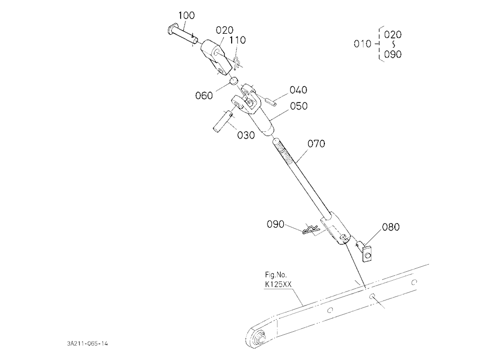 Lift Rod Lh