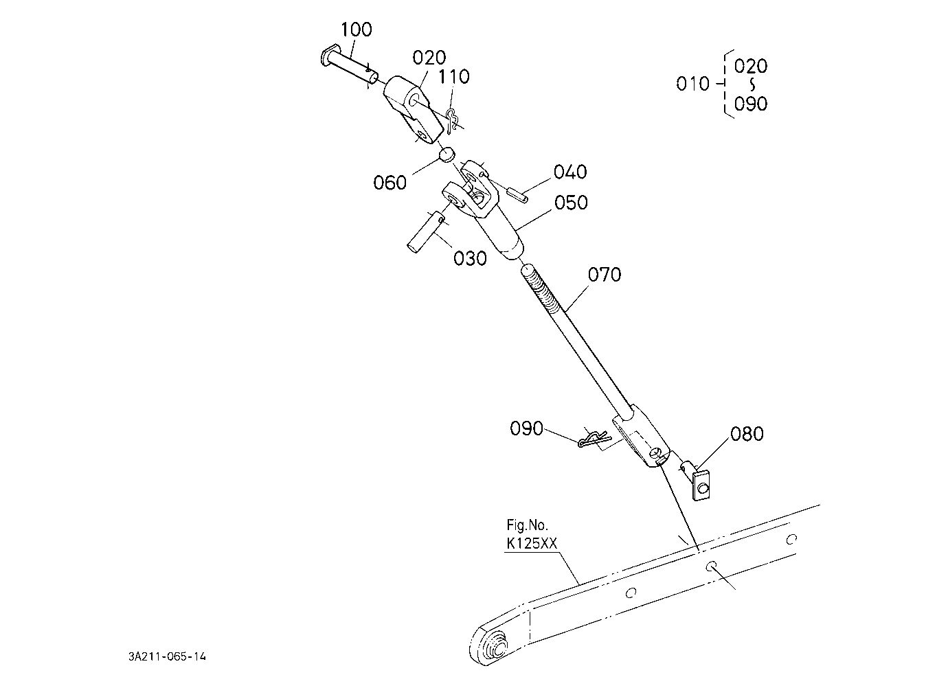 Lift Rod Lh
