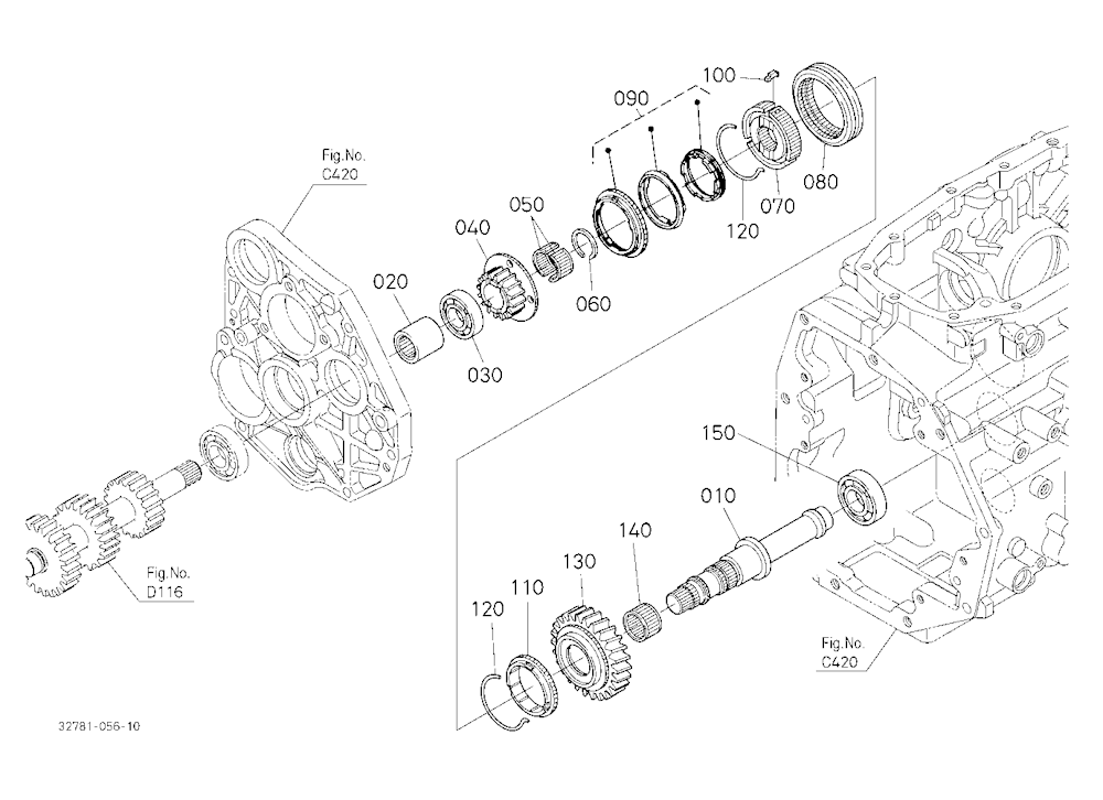 Range Gear Shaft