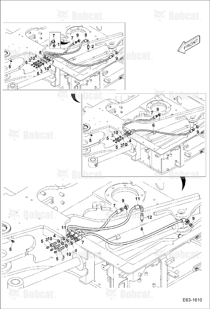 Upperstructure (Lubrication Piping)