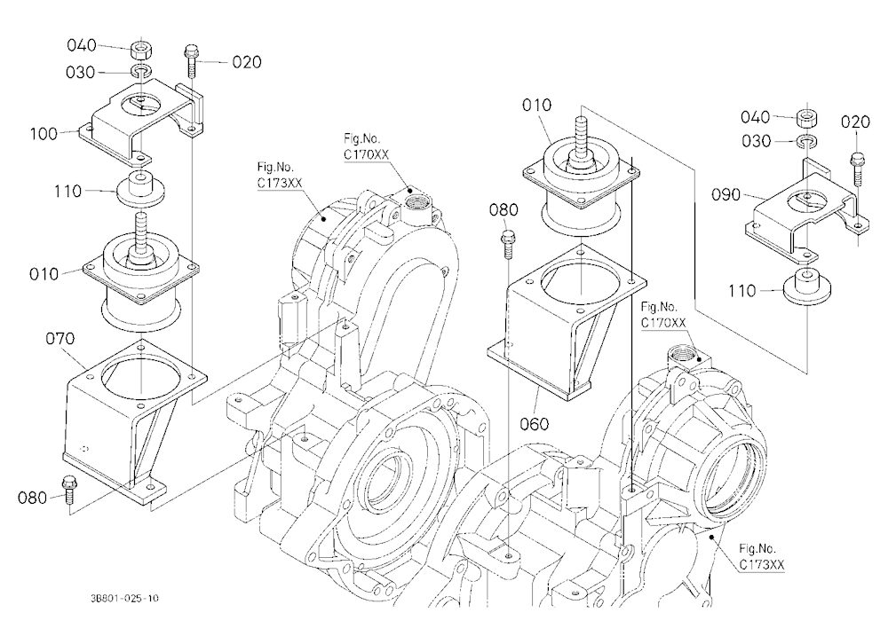 Cab Bracket Rear