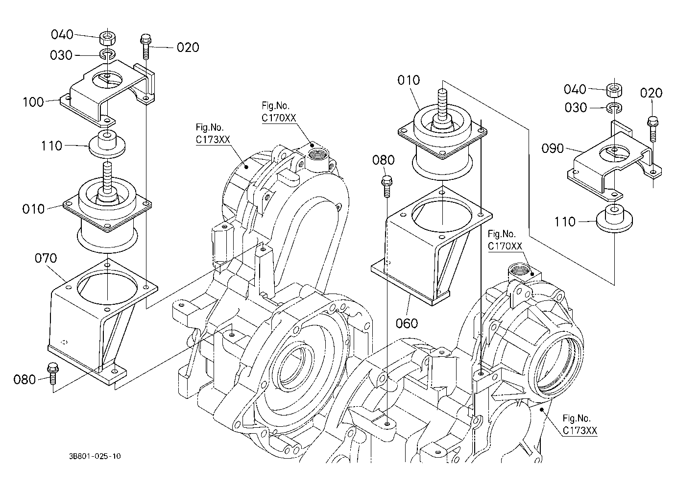 Cab Bracket Rear