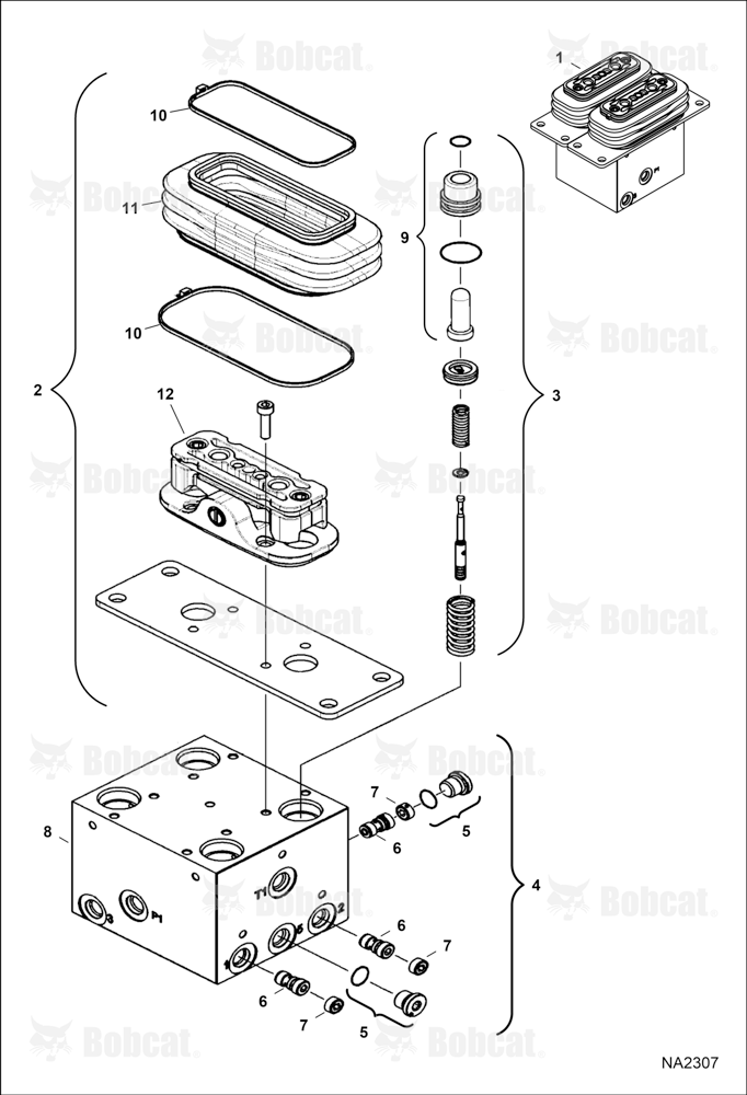 Travel Controller (Dual Pedal Valve)
