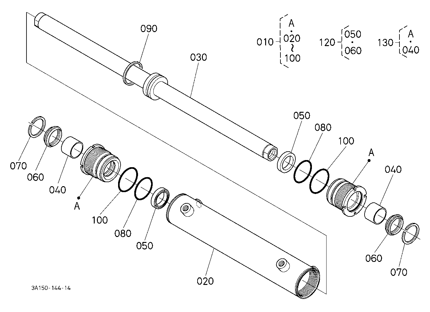 Steering Cylinder [Component Parts] [New]