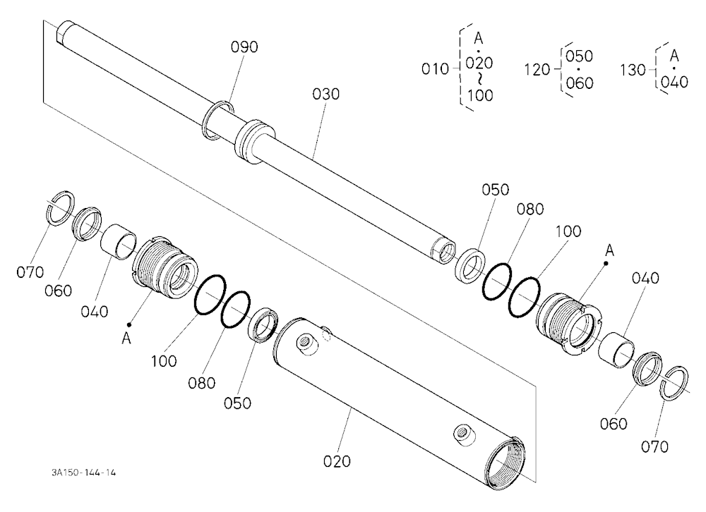 Steering Cylinder [Component Parts] [New]