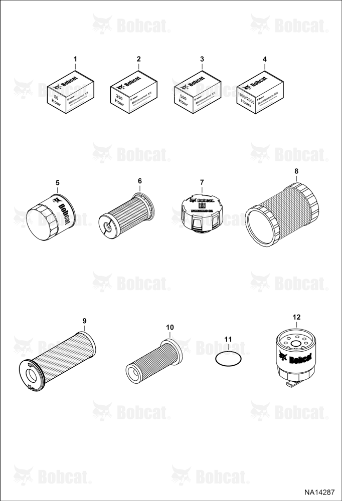 Maintenance Items (Scheduled Maintenance) (Canister Cooling Fan Filter) A3NV11445 - A3NV25149