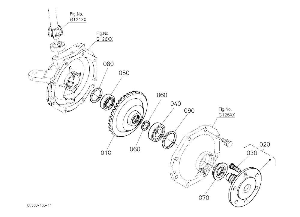 Front Axle Lh