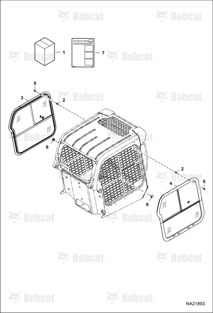 CAB Windows (Side) (Polycarbonate)
