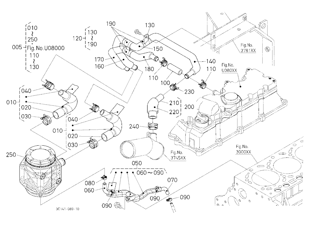 Insulation Kit 2 (Oil Separator) [A] [Option]