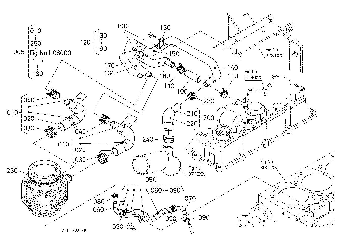 Insulation Kit 2 (Oil Separator) [A] [Option]
