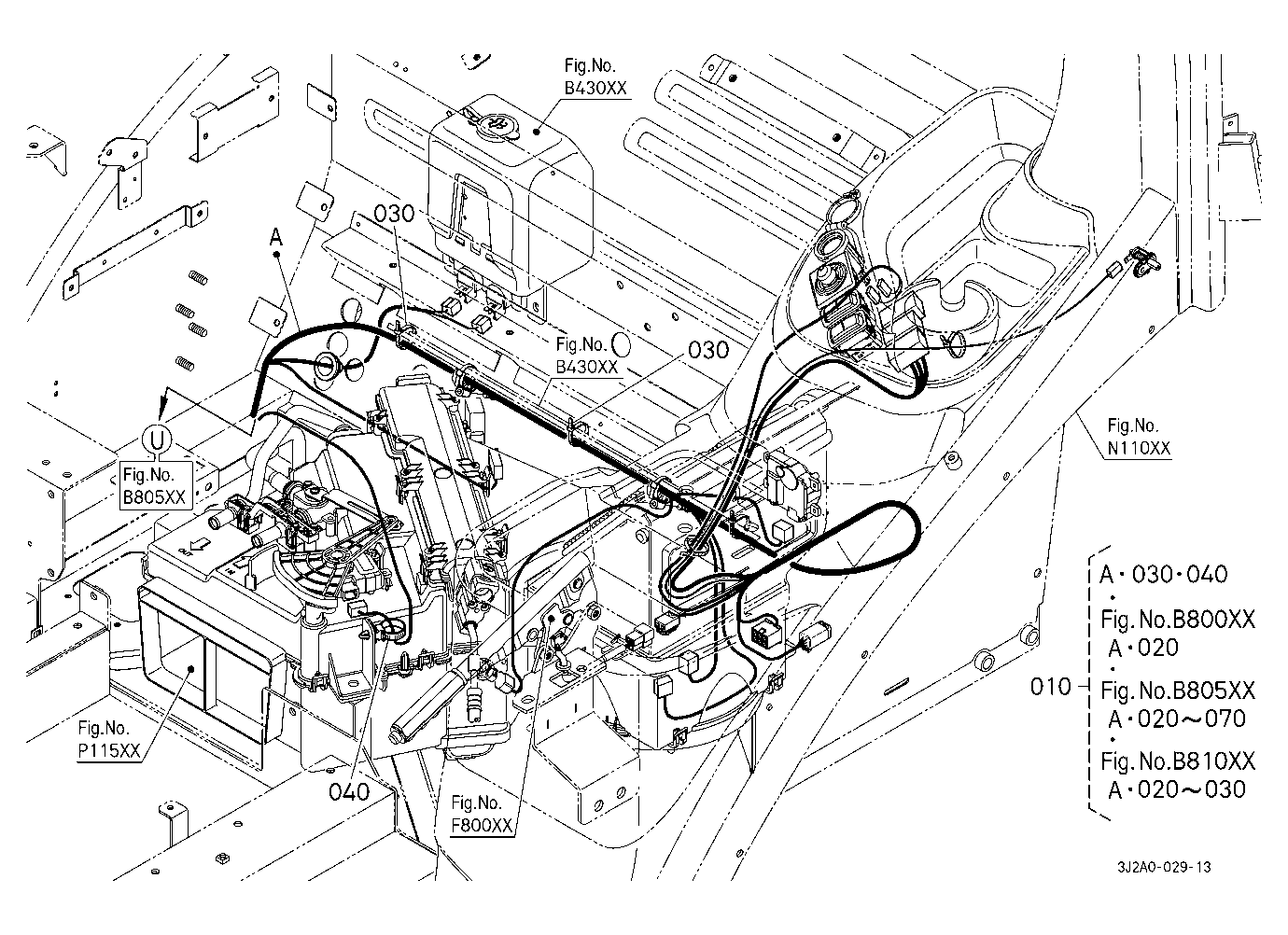 Electrical Wiring (Cab) (Air Conditioner)