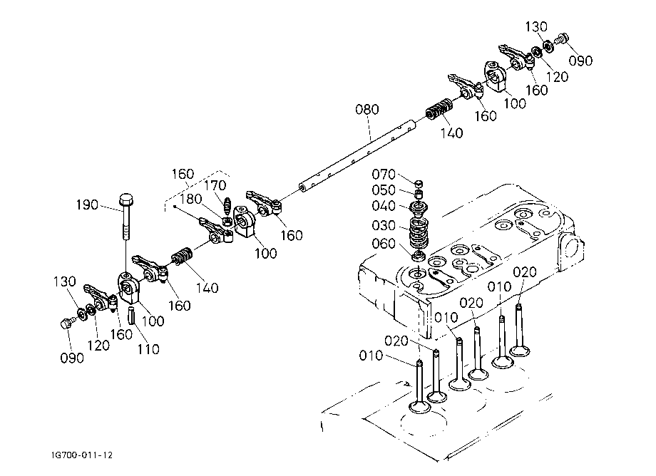 Valve And Rocker Arm