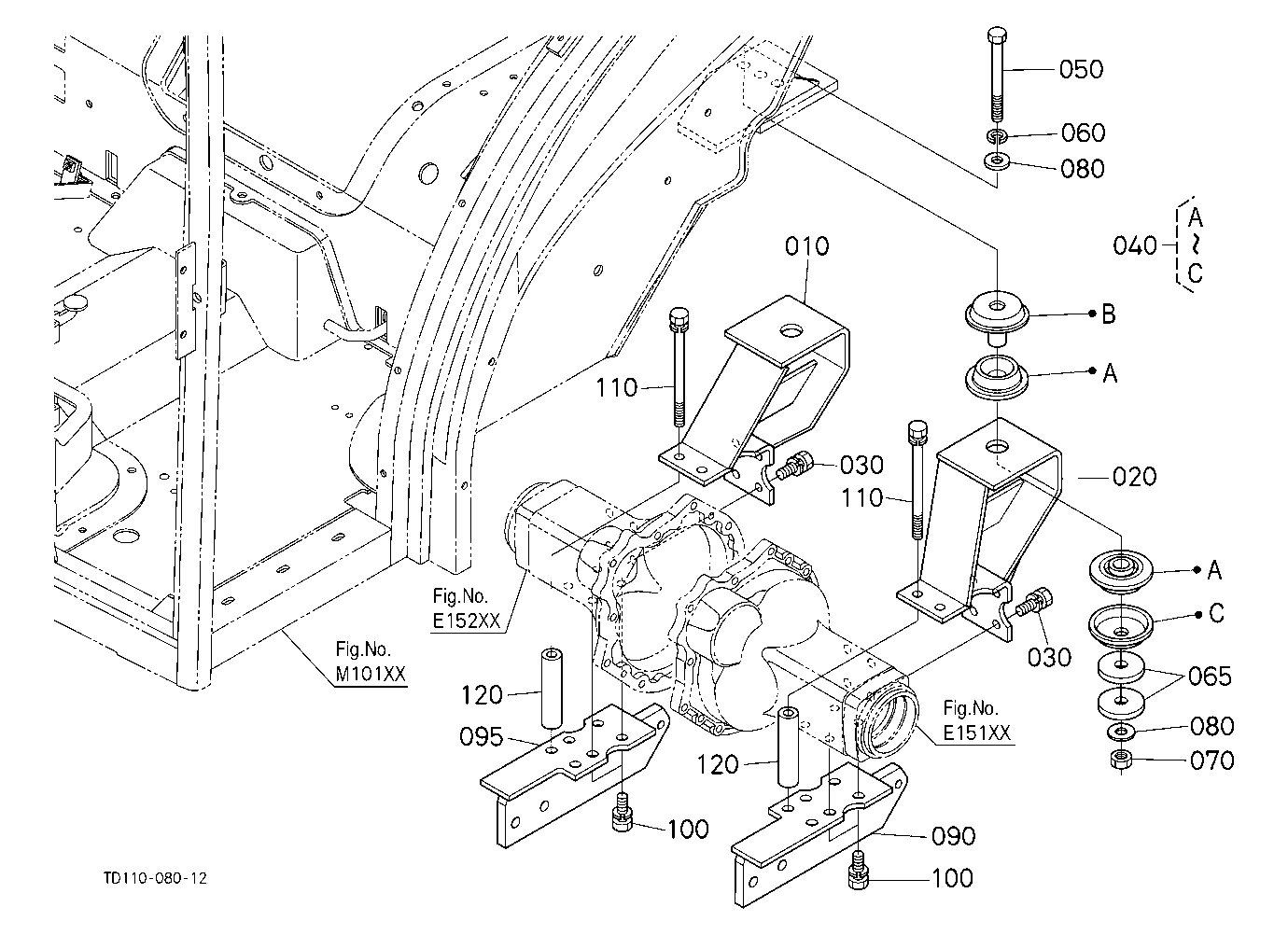 Cab Bracket Rear