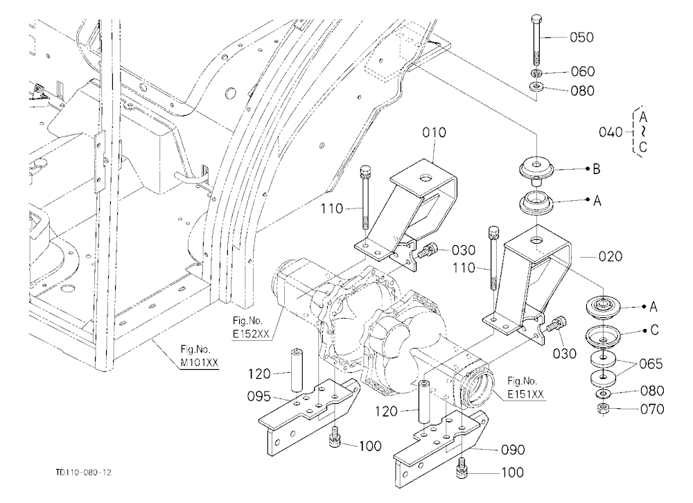 Cab Bracket Rear