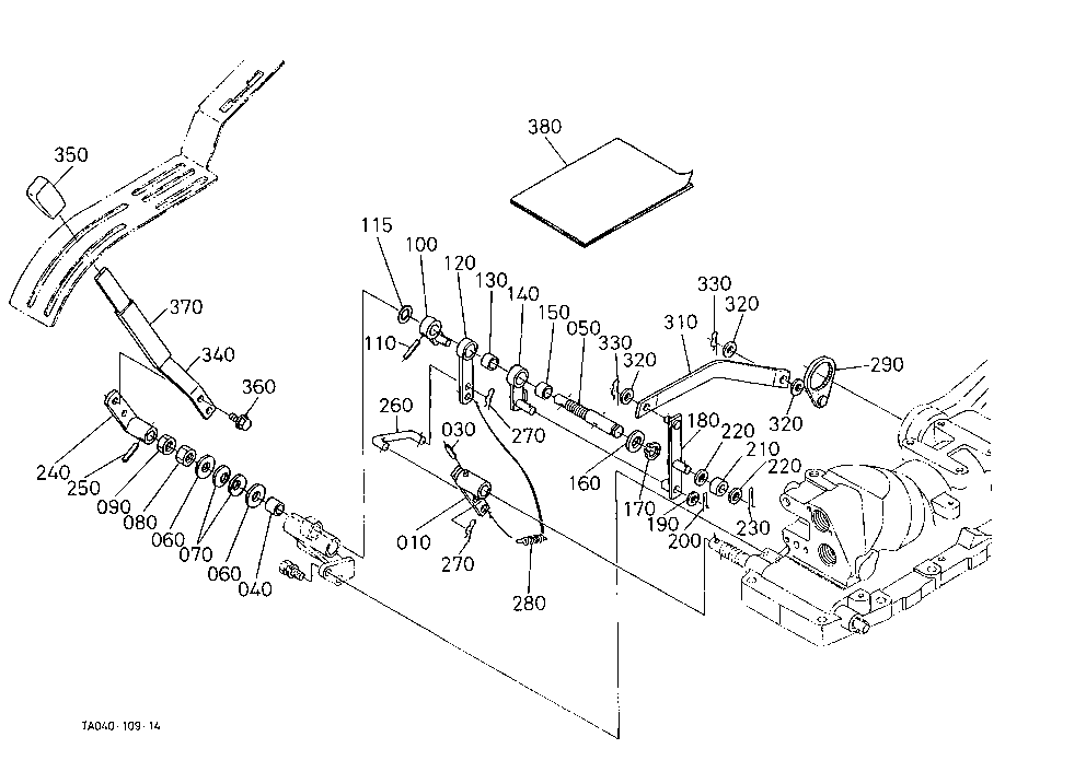 Position Control Lever (With Draft) [Option]