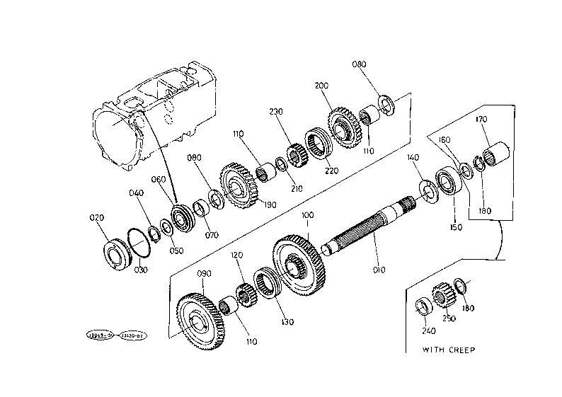 Countershaft 1 [Constant Mesh]