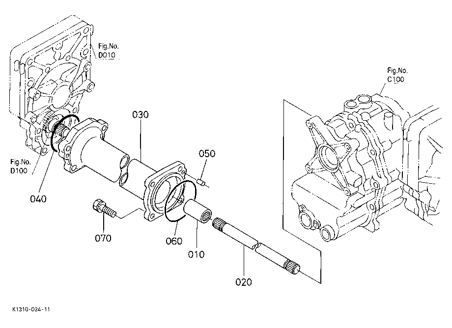 Rear Differential Shaft