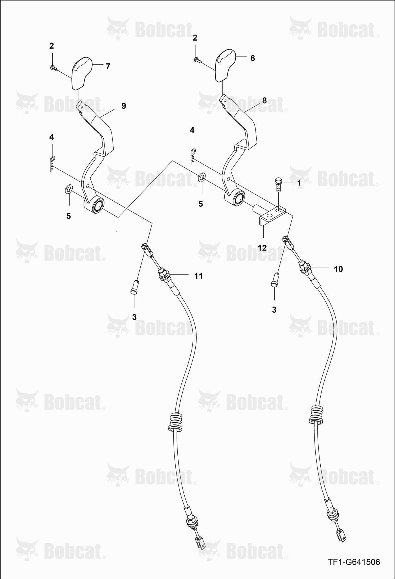 Double Acting Valve Lever Group